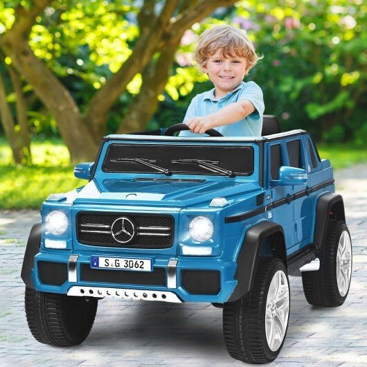 12V Licensed Mercedes - Benz Kids Ride On Car - Navy - Color: Navy - Asmota