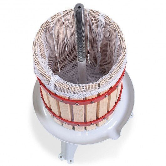 1.6 Gallon Fruit Wine Press Cider Juice Maker Tool - Color: Natural - Asmota