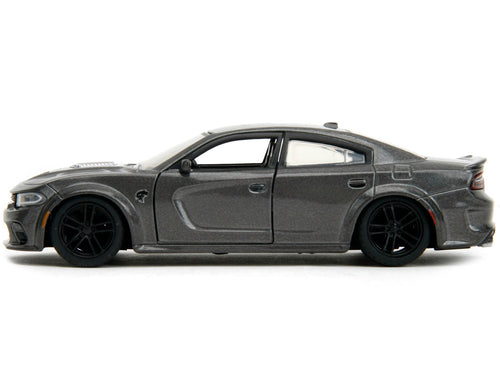 2021 Dodge Charger SRT Hellcat Gray Metallic "Fast X" (2023) Movie "Fast & Furious" Series 1/32 Diecast Model Car by Jada - Asmota