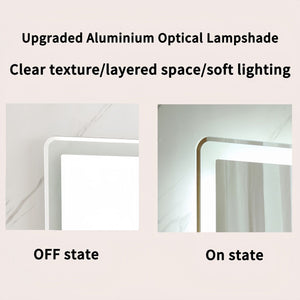 28*60inch LED Bathroom Vanity Mirror ,wall mirror,Anti - Fog, Dimmable,Shatter - Proof Tempered Glass, Ideal for Bathroom Wall Decor, Beauty Makeup and Shaving