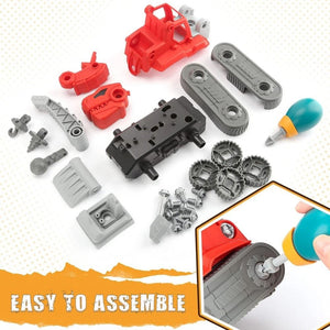 5 Pack Take Apart Dinosaur Set with Electric Drill, Construction Building Toy for Boys, Ideal Xmas Birthday Gift