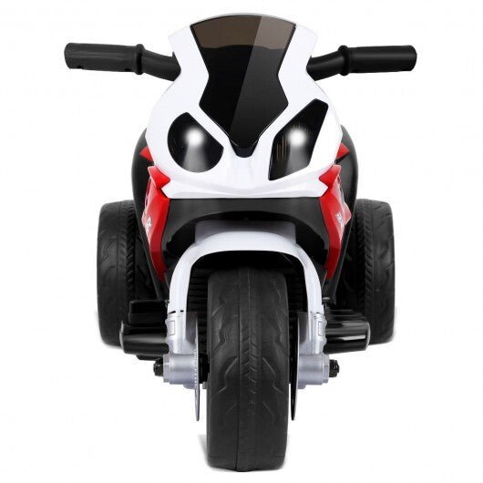 6V Kids 3 Wheels Riding BMW Licensed Electric Motorcycle - Red - Color: Red - Asmota