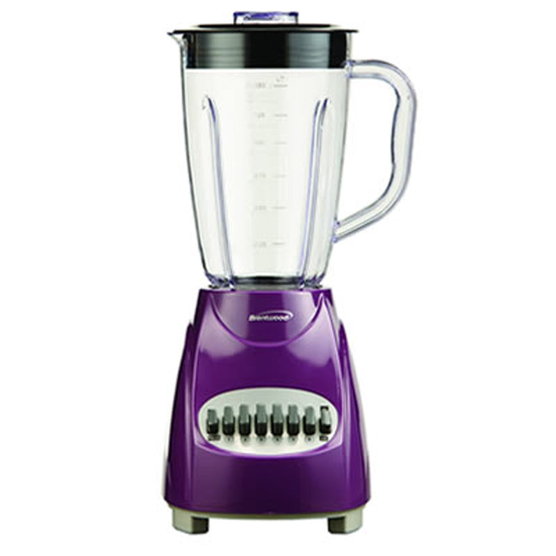 Brentwood 12 - Speed Blender with Plastic Jar in Purple - Asmota