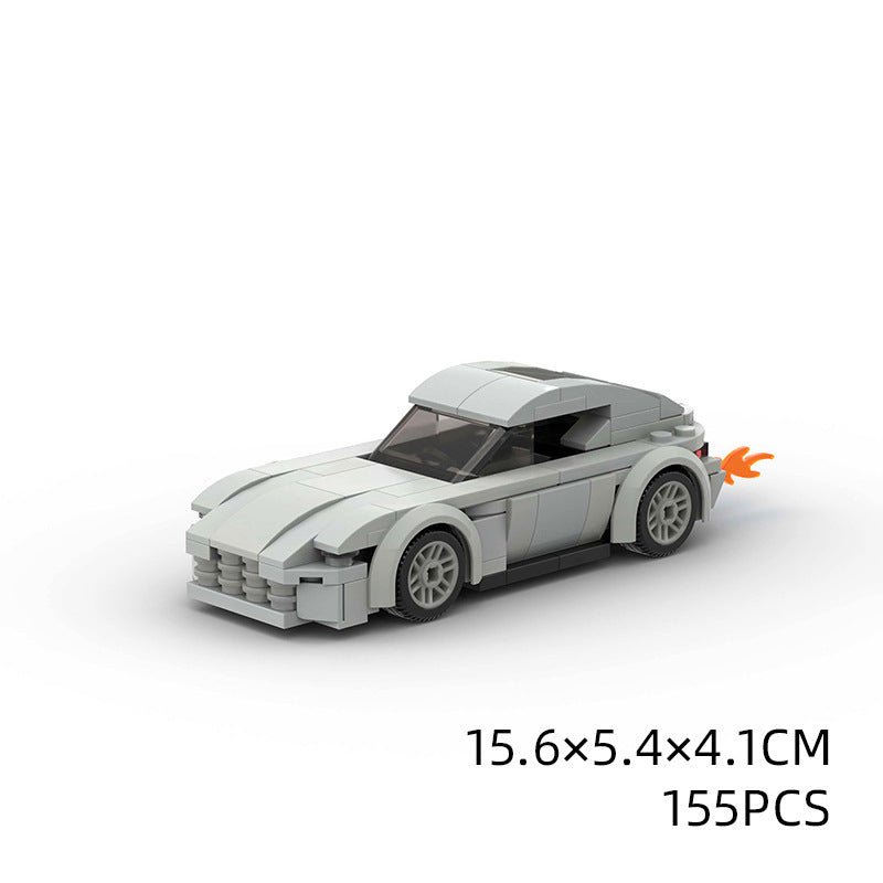 Children's Toys Car Model Sports Car And Small Particle Building Blocks MOC Educational Toys - Asmota