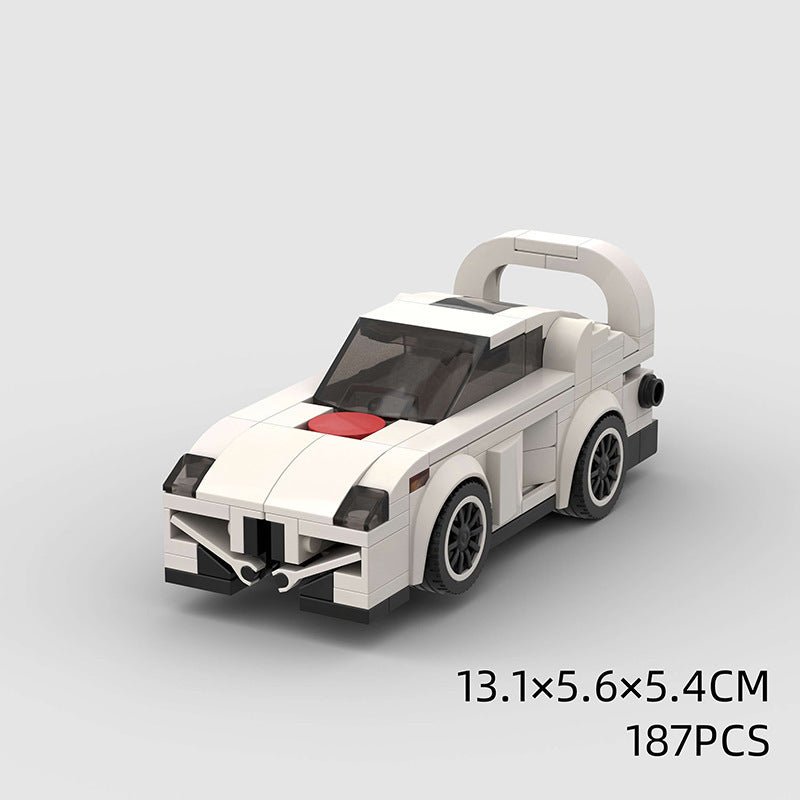 Children's Toys Car Model Sports Car And Small Particle Building Blocks MOC Educational Toys - Asmota