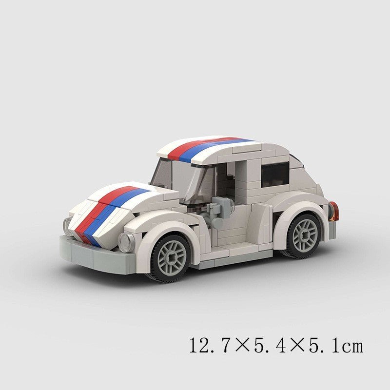 Children's Toys Car Model Sports Car And Small Particle Building Blocks MOC Educational Toys - Asmota