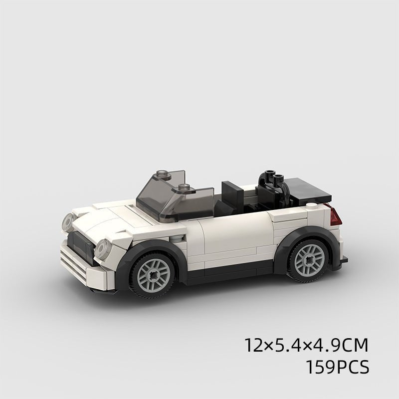 Children's Toys Car Model Sports Car And Small Particle Building Blocks MOC Educational Toys - Asmota