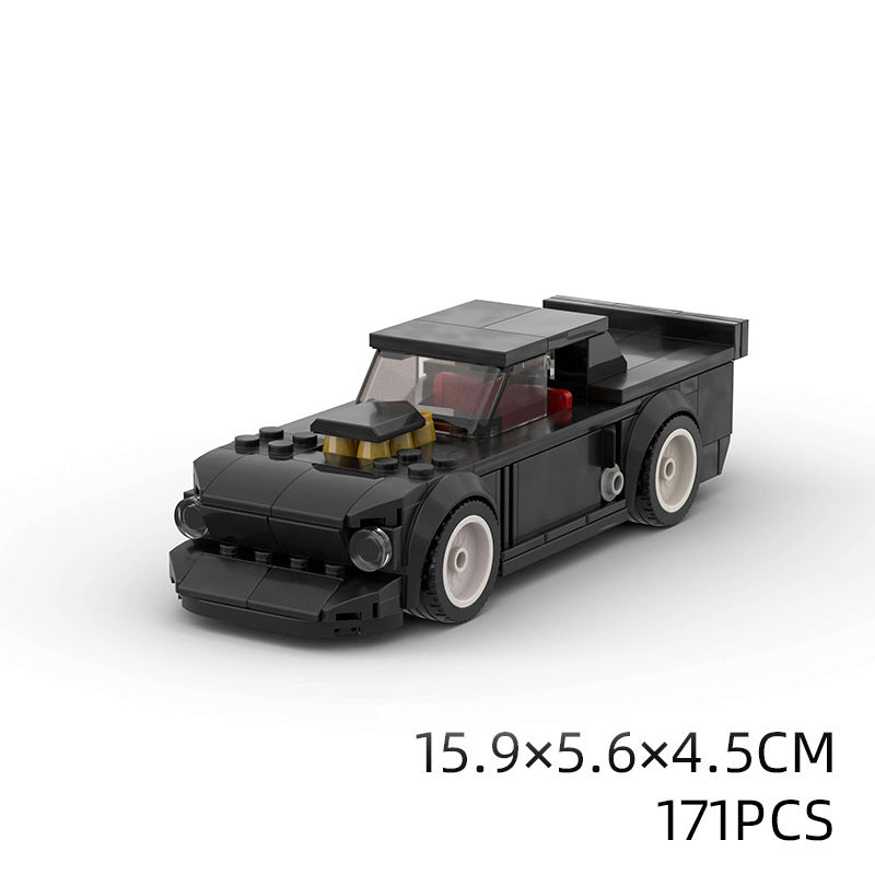 Children's Toys Car Model Sports Car And Small Particle Building Blocks MOC Educational Toys - Asmota