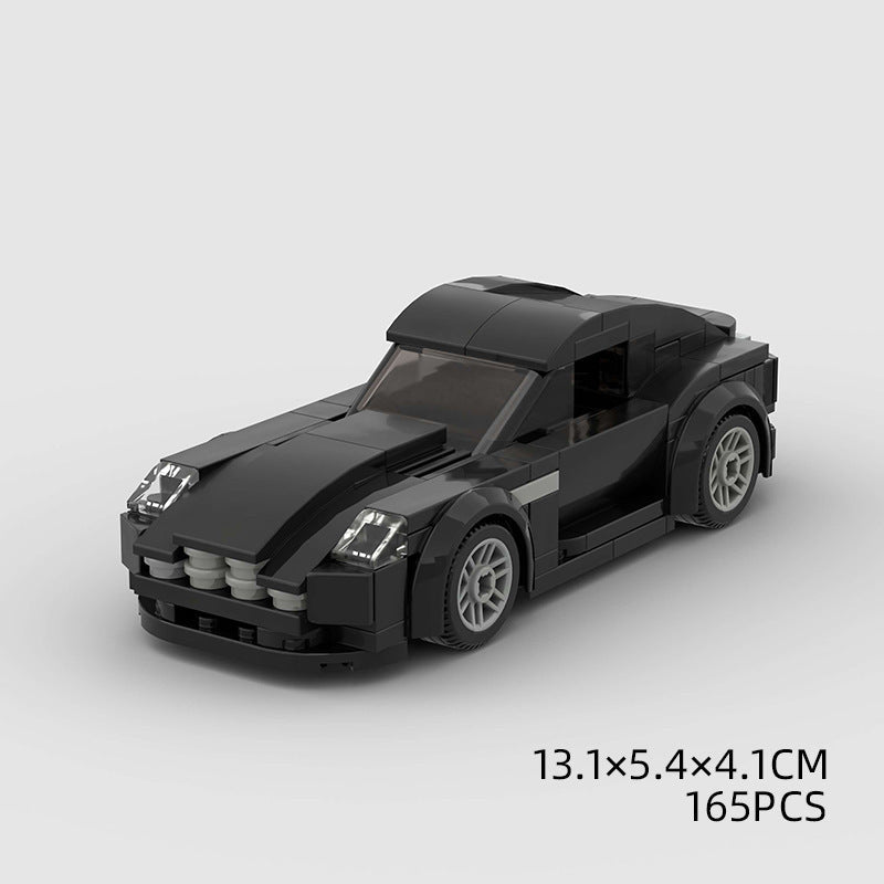 Children's Toys Car Model Sports Car And Small Particle Building Blocks MOC Educational Toys - Asmota