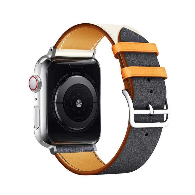 Contrast leather strap - Asmota