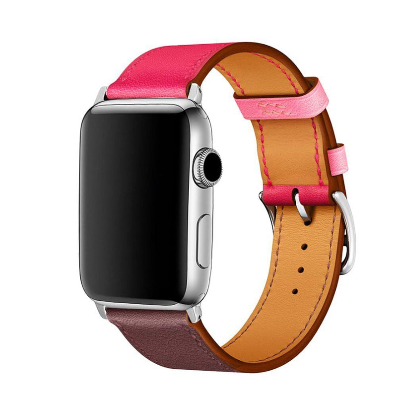 Contrast leather strap - Asmota