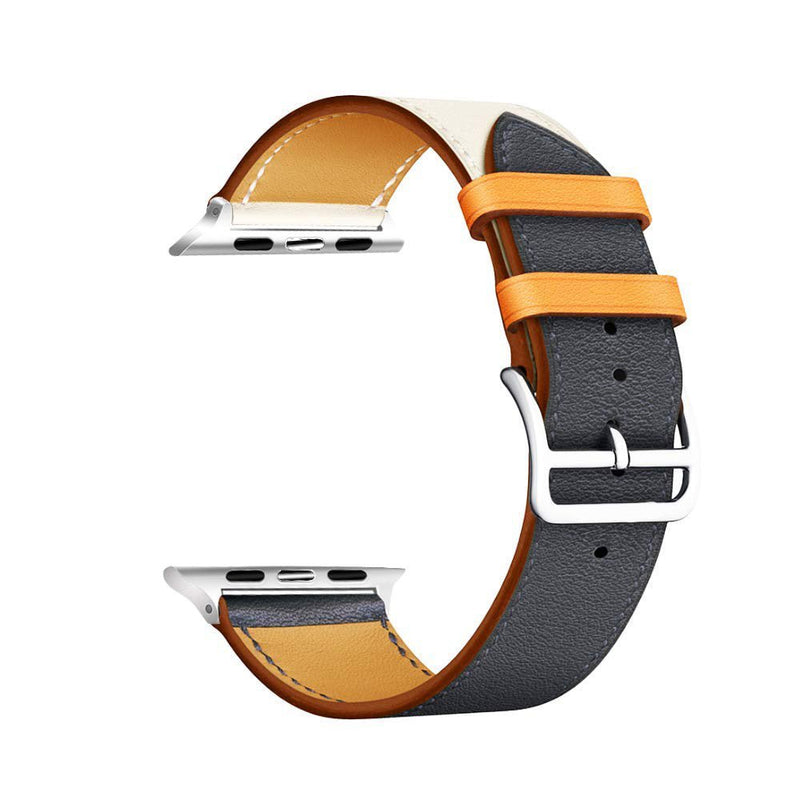 Contrast leather strap - Asmota