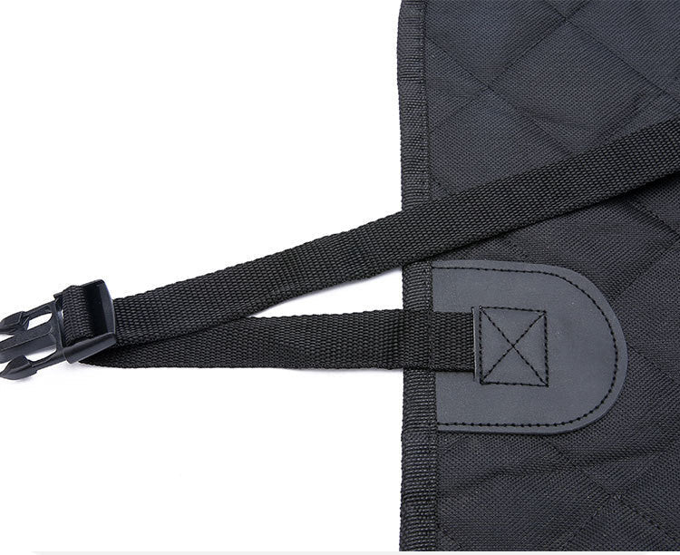 Dog Car Seat Cover View Mesh Pet Carrier Hammock Safety Protector Car Rear Back Seat Mat With Zipper And Pocket For Travel - Asmota