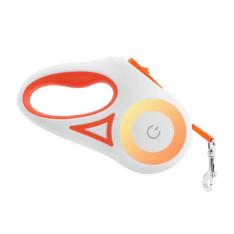 Dog Leash Retractable Leash And Dog Collar Spotlight Automatic Pet Dog Cat Traction Rope For Small Medium Dogs Pet Product - Asmota