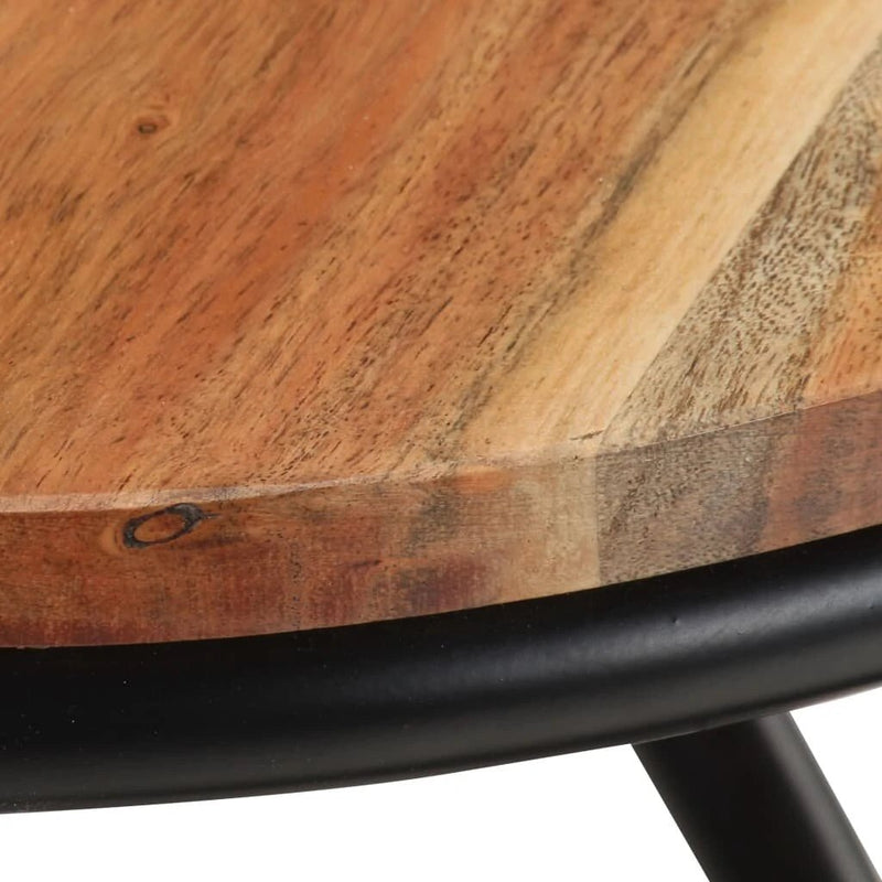 End Table 15.7"x15.7"x20.5" Solid Acacia Wood - Asmota