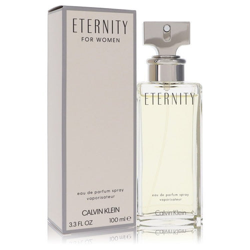 Eternity by Calvin Klein Eau De Parfum Spray 3.3 oz (Women) - Asmota