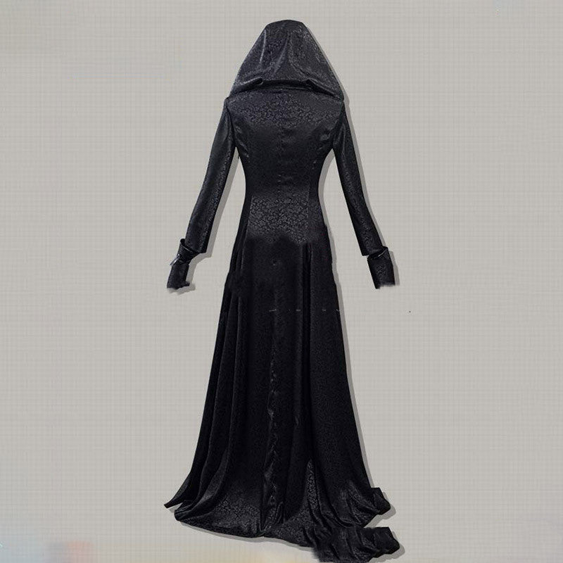 Evil Village Cosplay Costume Vampire Lady Dress Outfits Halloween Carnival Suit - Asmota