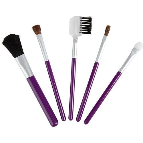 EXCEPTIONAL - BECAUSE YOU ARE by Exceptional Parfums SET - 5 PIECE TRAVEL MAKEUP BRUSH SET