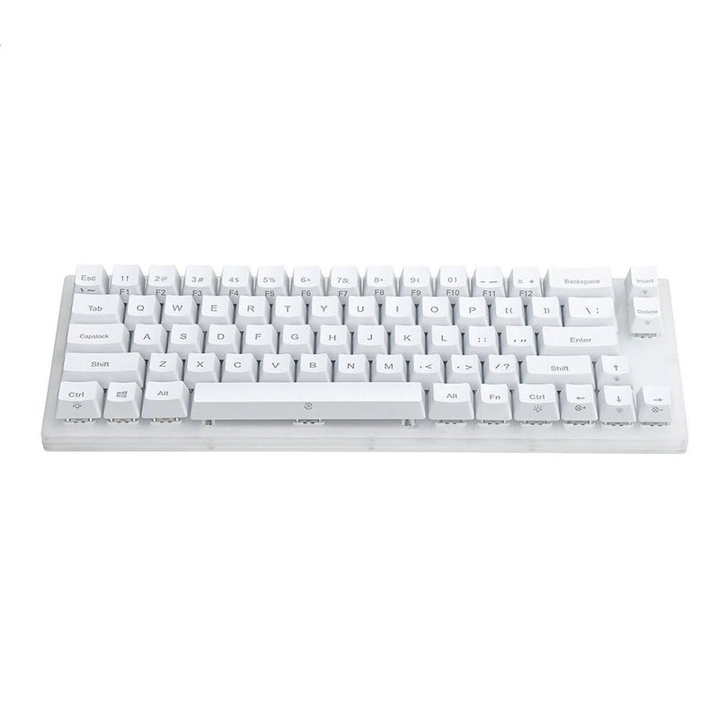 GamaKay K66 Mechanical Keyboard 66 Keys Gateron Switch Hot Swappable Tyce - C Wired RGB Backlit Gaming Keyboard with Crystalline Base for PC Laptop - Asmota