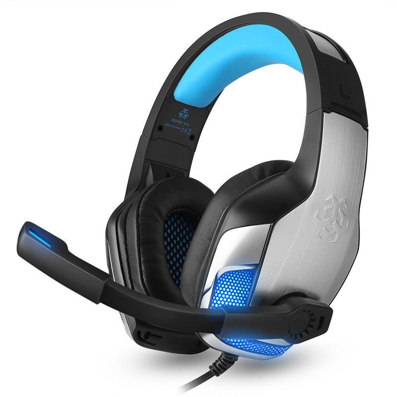 Head - Mounted Luminous Heavy Bass Mobile Phone Music Headphones - Asmota