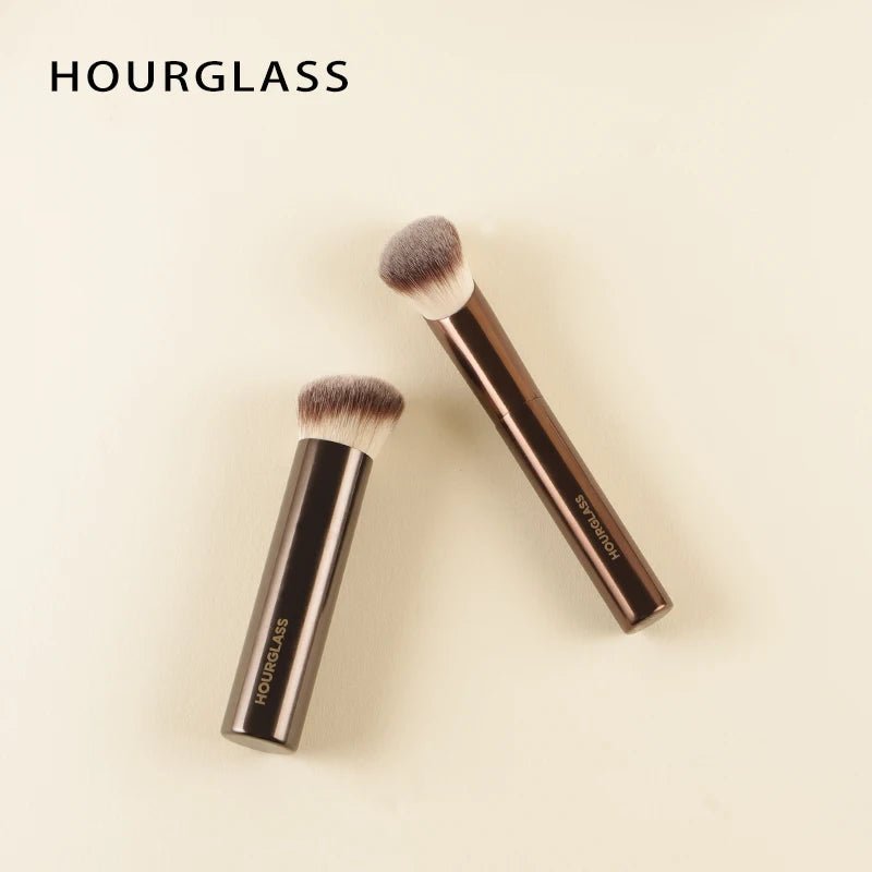 Hourglass Makeup Brush All Kinds Eyeshadow Foundation Concealer Powder Bronzer Blusher Eyeliner Retractable Professional Brushes - Asmota