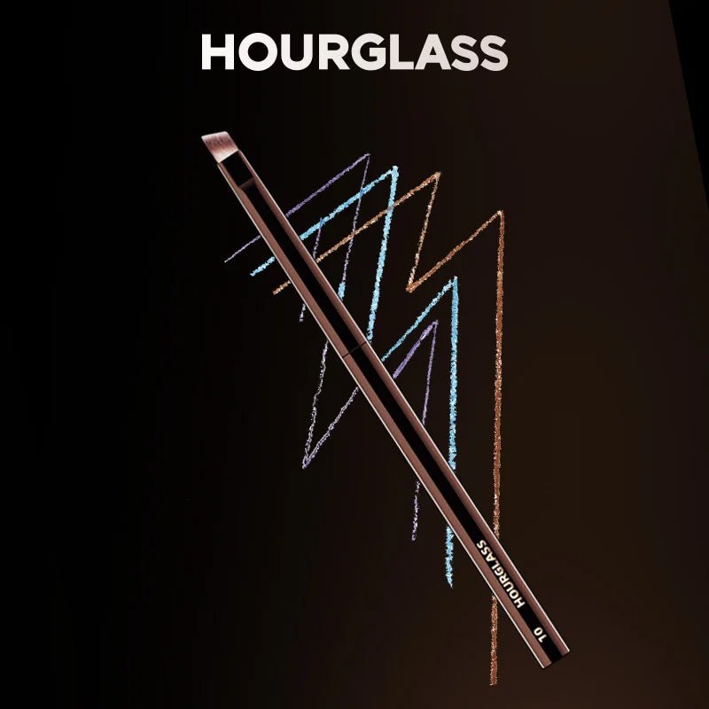 Hourglass Makeup Brushes Powder Foundation Concealer Blusher Bronzer Eye Shadow Eyebrow Eyeliner Sculpting Brush - Asmota