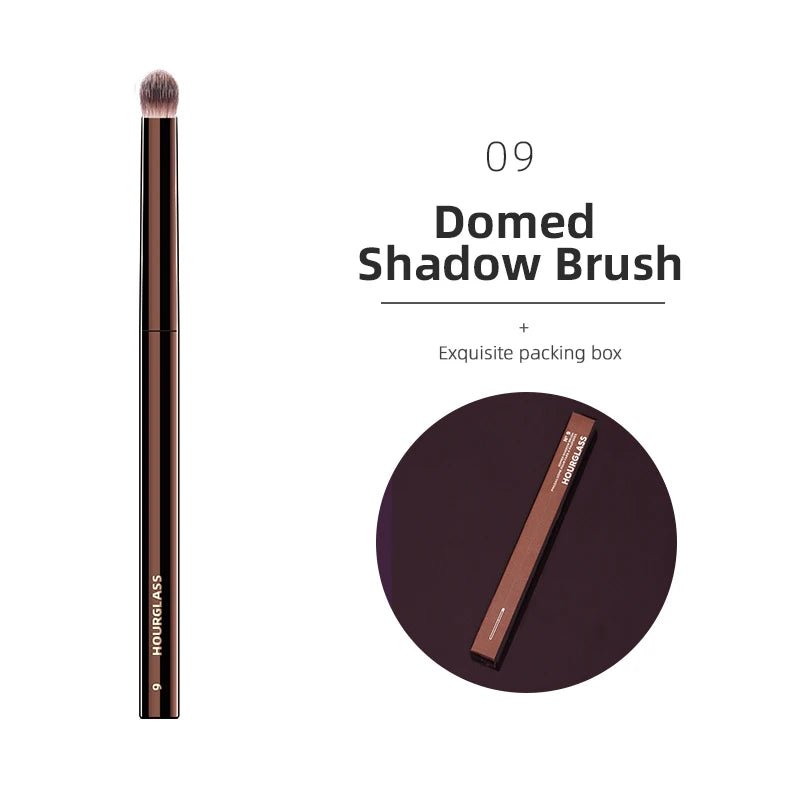 Hourglass Makeup Brushes Powder Foundation Concealer Blusher Bronzer Eye Shadow Eyebrow Eyeliner Sculpting Brush - Asmota