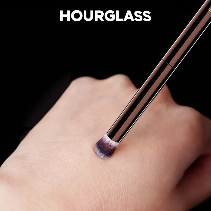 Hourglass Makeup Brushes Powder Foundation Concealer Blusher Bronzer Eye Shadow Eyebrow Eyeliner Sculpting Brush - Asmota