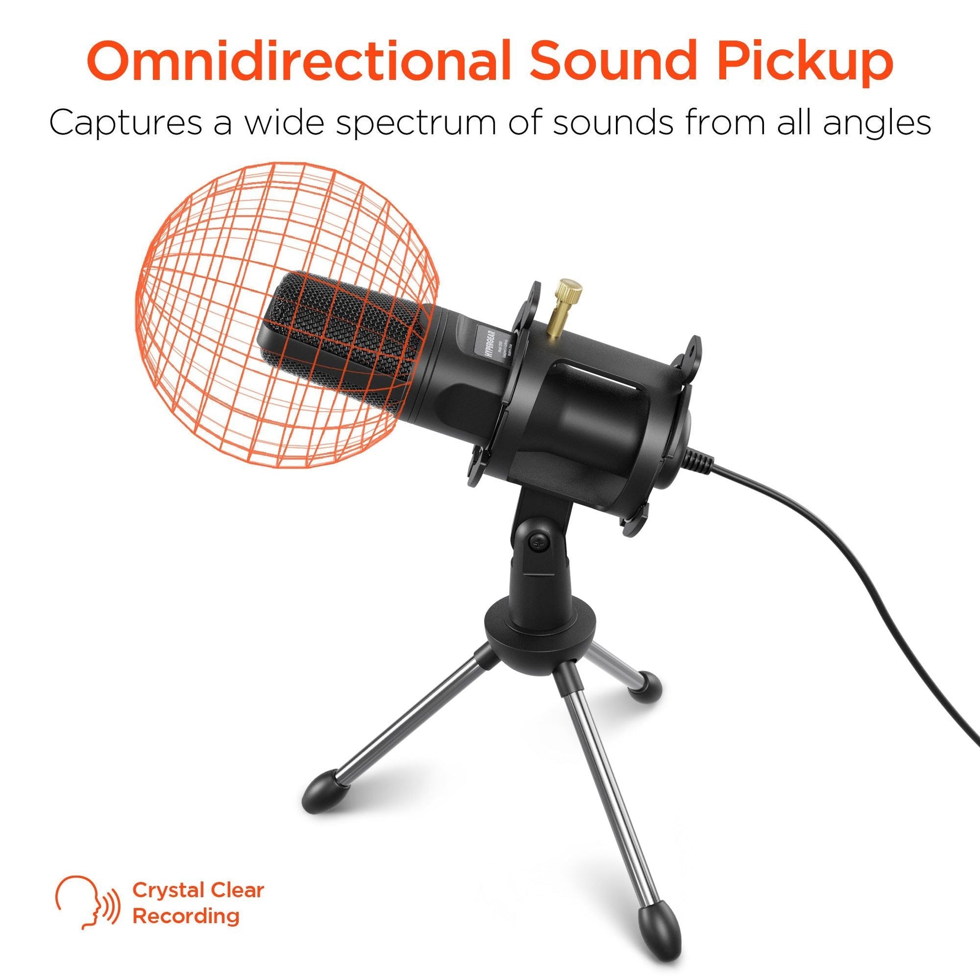 HyperGear Sound Advantage Pro - Audio Condenser Microphone