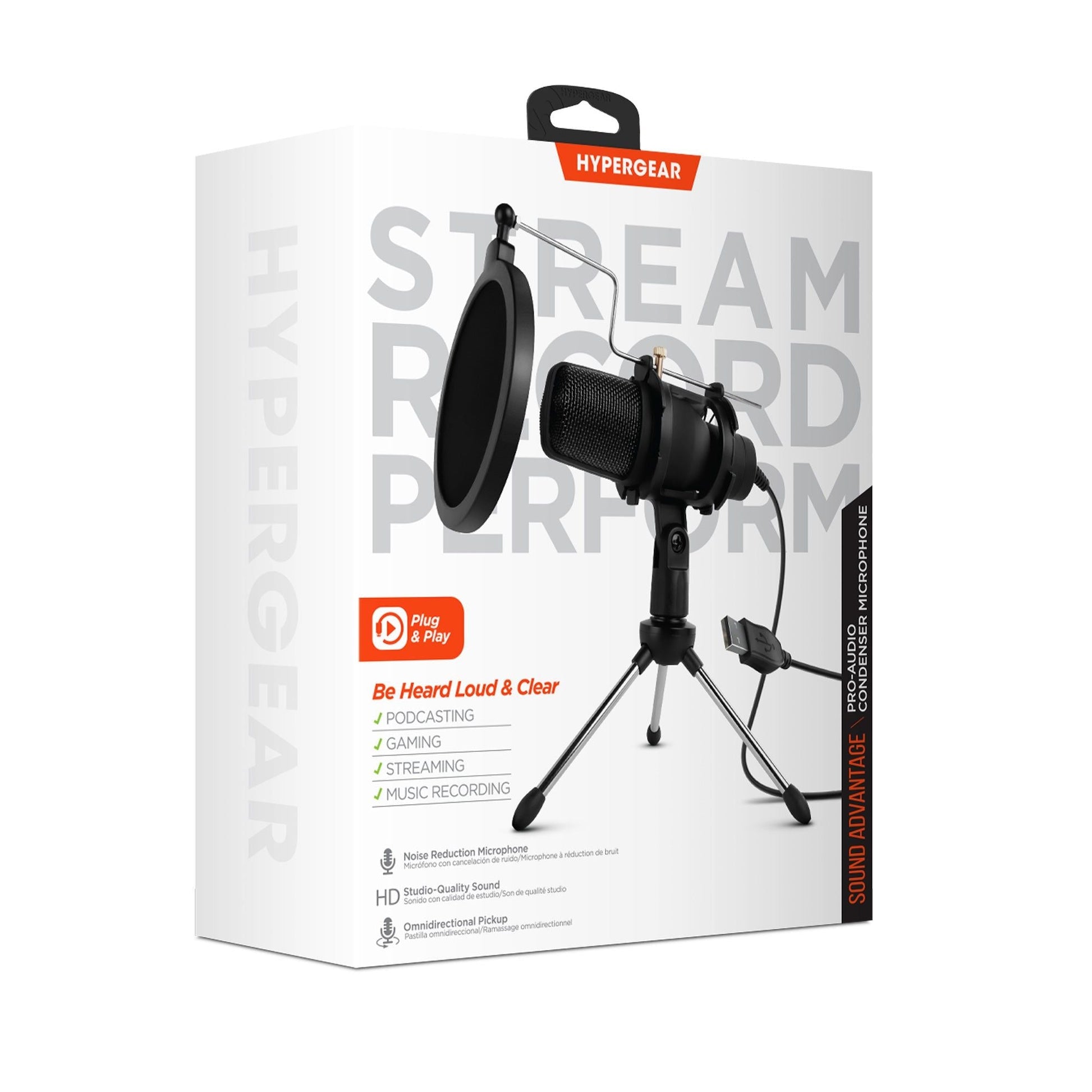 HyperGear Sound Advantage Pro - Audio Condenser Microphone