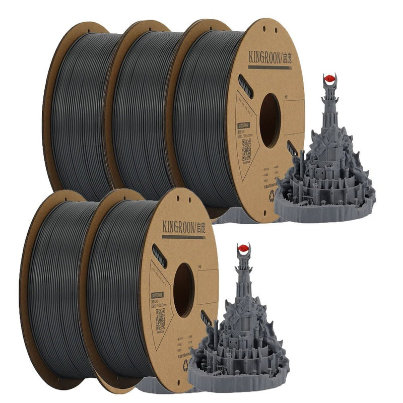 KEEPANG PLA Filament 1.75mm 3D Printer Filament 5/10Rolls 3D Printing Plastic Material 100% No Bubble for FDM 3D Printer MIX - Asmota