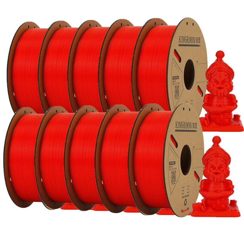 KEEPANG PLA Filament 1.75mm 3D Printer Filament 5/10Rolls 3D Printing Plastic Material 100% No Bubble for FDM 3D Printer MIX - Asmota