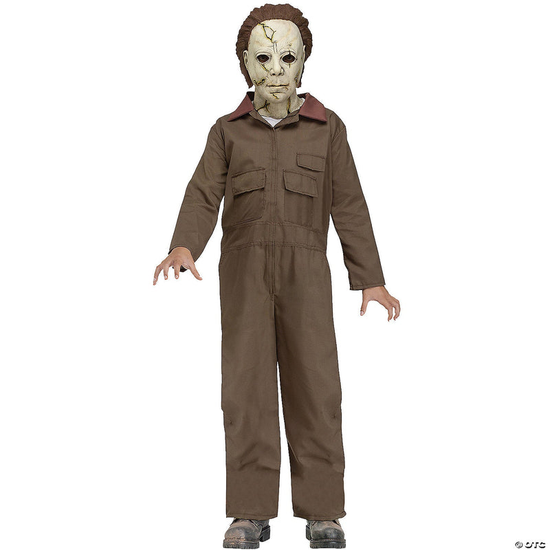 Kids Deluxe Halloween Michael Myers Costume Large - Asmota