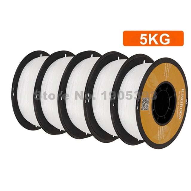 KINGROON PLA Filament 1.75mm 5/10KG pla Plastic For 3D Printer, Standard 1kg/roll 3D Printing Filaments Mix Color Local Shipping - Asmota
