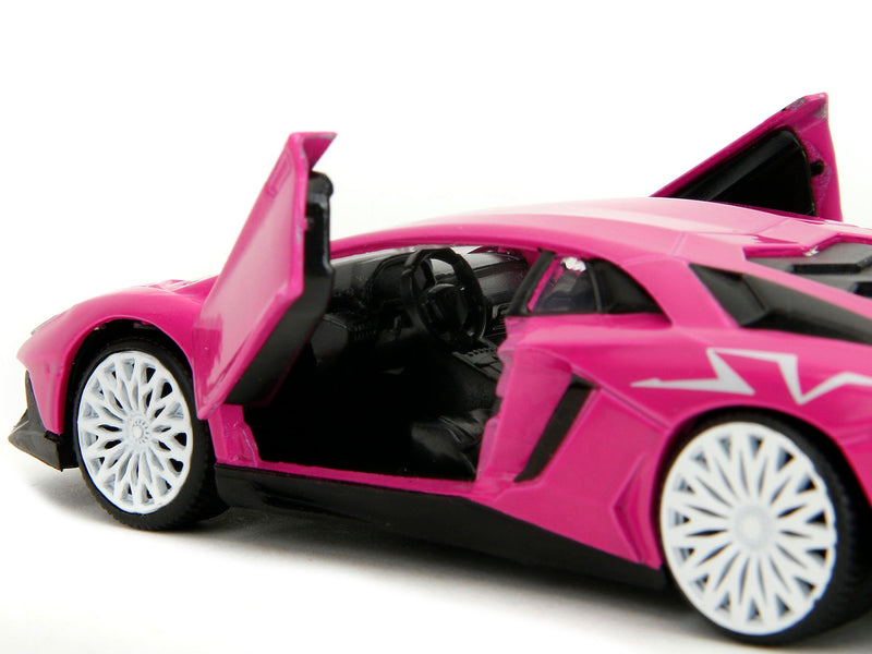 Lamborghini Aventador SV Pink "Pink Slips" Series 1/32 Diecast Model Car by Jada - Asmota