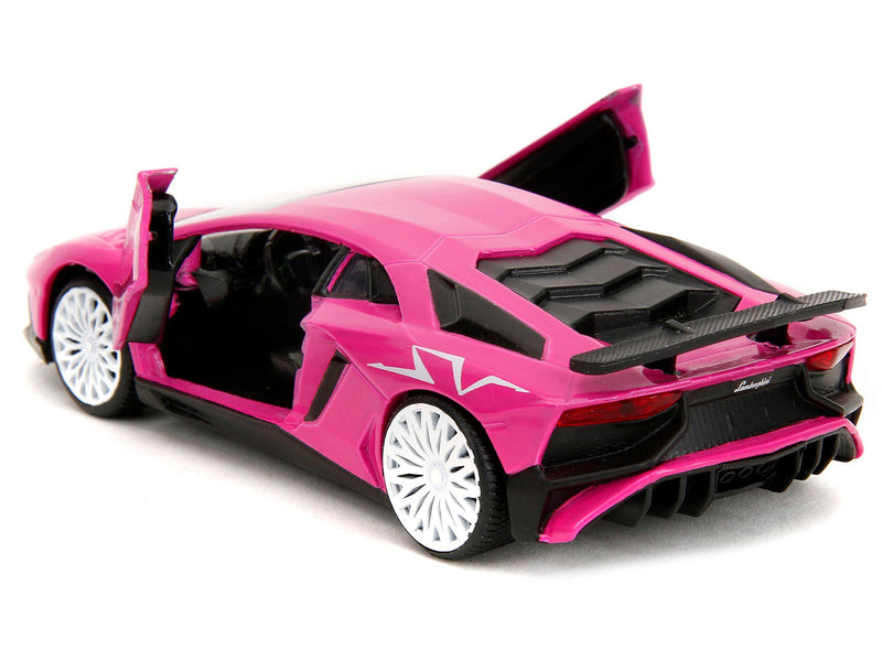 Lamborghini Aventador SV Pink "Pink Slips" Series 1/32 Diecast Model Car by Jada - Asmota