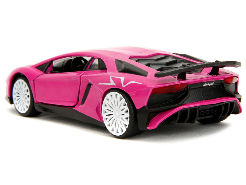 Lamborghini Aventador SV Pink "Pink Slips" Series 1/32 Diecast Model Car by Jada - Asmota