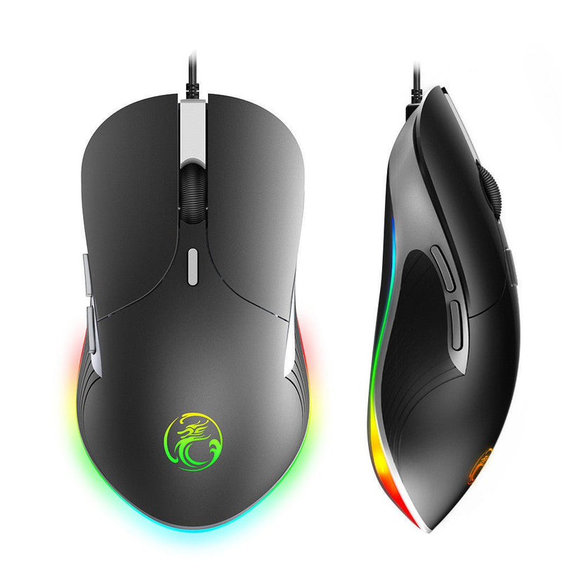 LED Gaming Mouse 6400 DPI USB Ergonomic Mause - Asmota