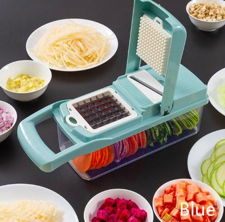 Multifunctional Vegetable Cutter Home Kitchen Slicing And Dicing Fruit Artifact - Asmota