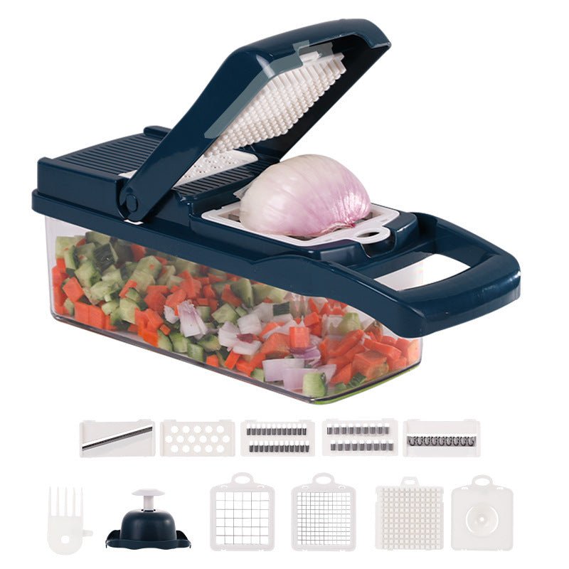 Multifunctional Vegetable Cutter Home Kitchen Slicing And Dicing Fruit Artifact - Asmota