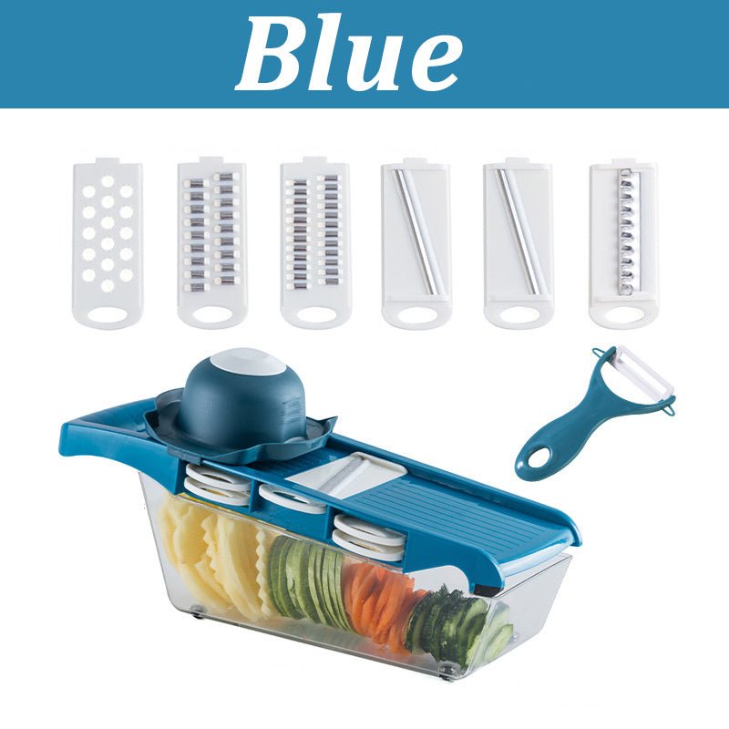 Multifunctional Vegetable Cutter Home Kitchen Slicing And Dicing Fruit Artifact - Asmota