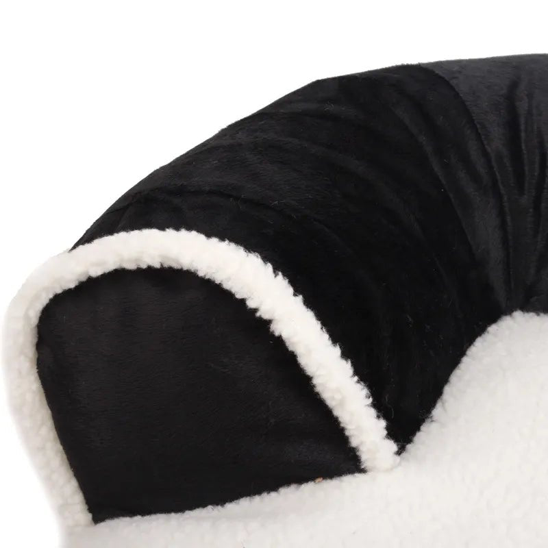 New Four Seasons Pet Sofa Beds With Pillow Detachable Wash Soft Fleece Cat Warm Chihuahua Small Dog Bed - Asmota