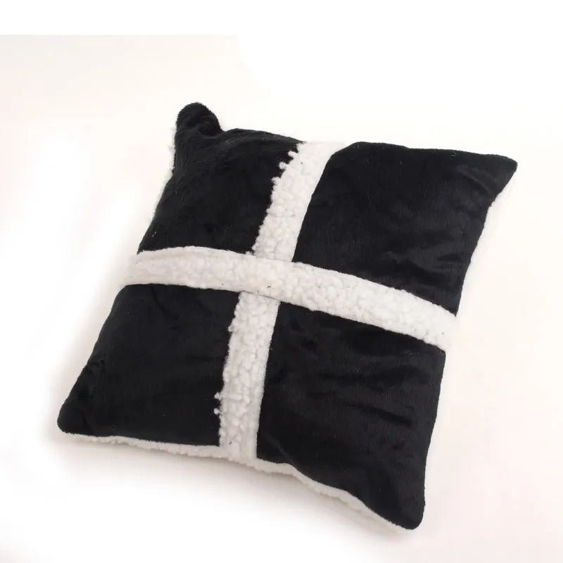 New Four Seasons Pet Sofa Beds With Pillow Detachable Wash Soft Fleece Cat Warm Chihuahua Small Dog Bed - Asmota