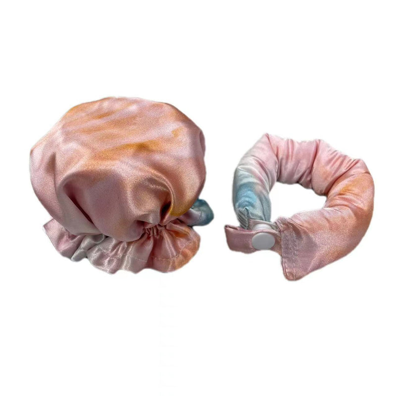 New Heatless Curl Stick With Cloth Cover Cute Ball Head Hair Curler Headband Hair Rollers Wave Form Curling Rod Hair Style Tools Gadgets - Asmota