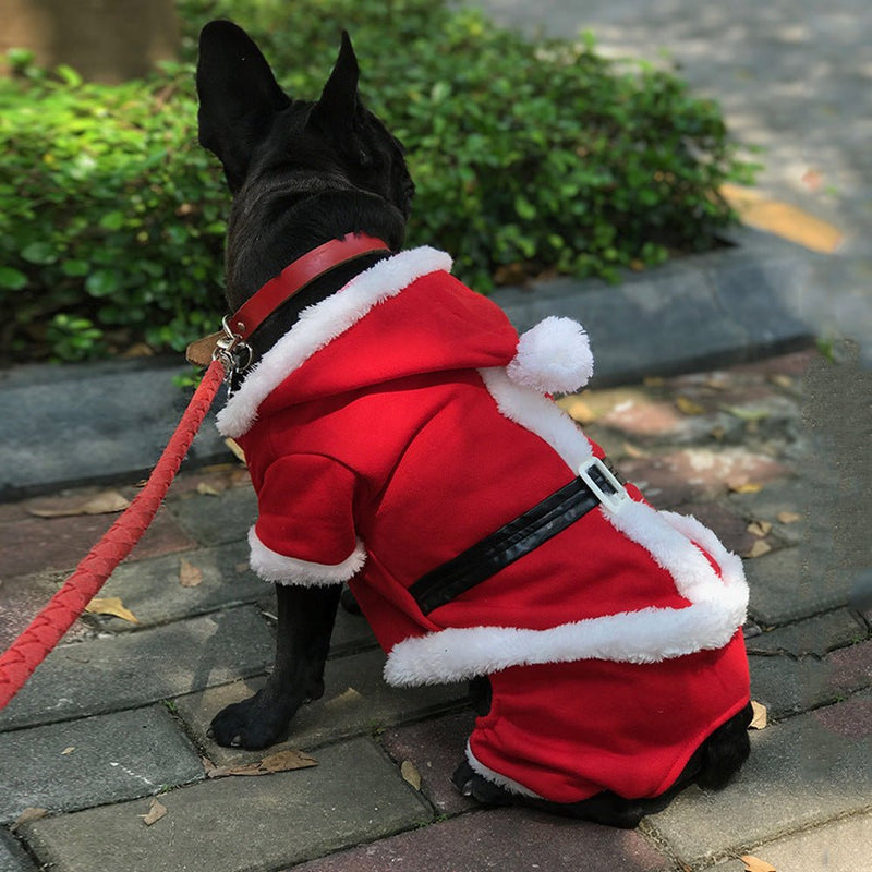 New year clothes winter christmas dog clothes - Asmota