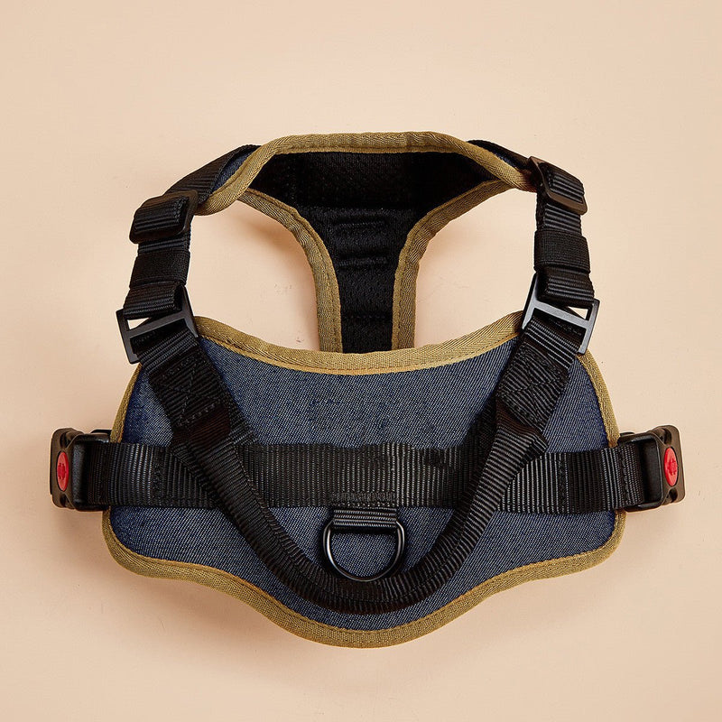 No Pull Dog Harness Reflective Adjustable Soft Padded Pet Vest Harness - Asmota