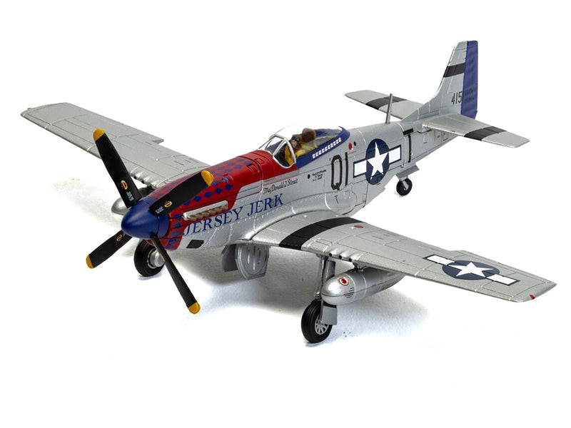 North American P - 51D Mustang Aircraft "Jersey Jerk 361st Fighter Squadron Martlesham Heath" United States Army Air Forces "The Aviation Archive" Series 1/72 Diecast Model by Corgi - Asmota