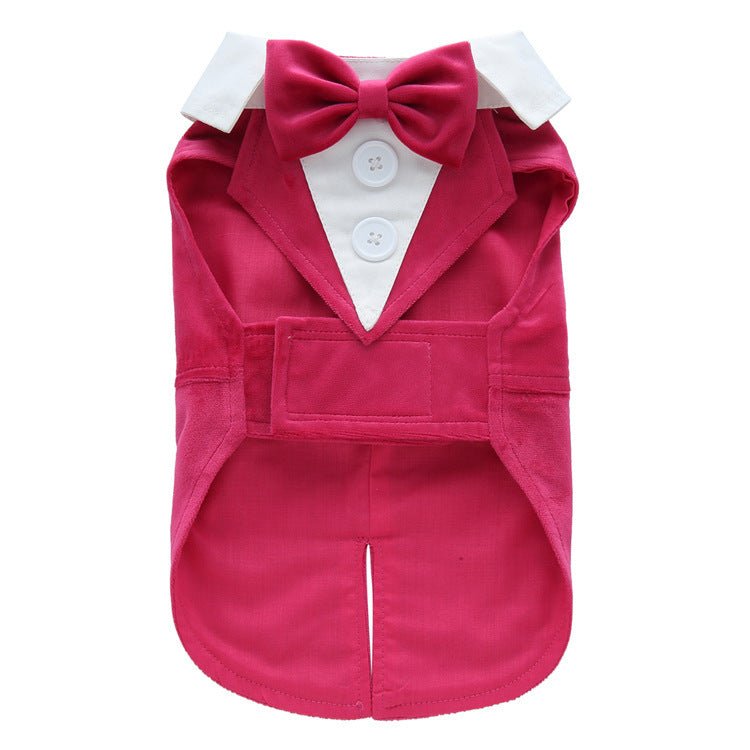 Pet Supplies Clothing Dog Dress Tuxedo - Asmota