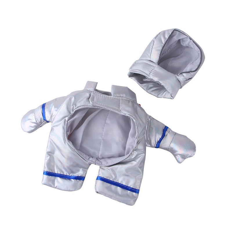 Pet Turned Dog Funny Dress Up Space Suit Stand Halloween Pet Dress Clothes - Asmota
