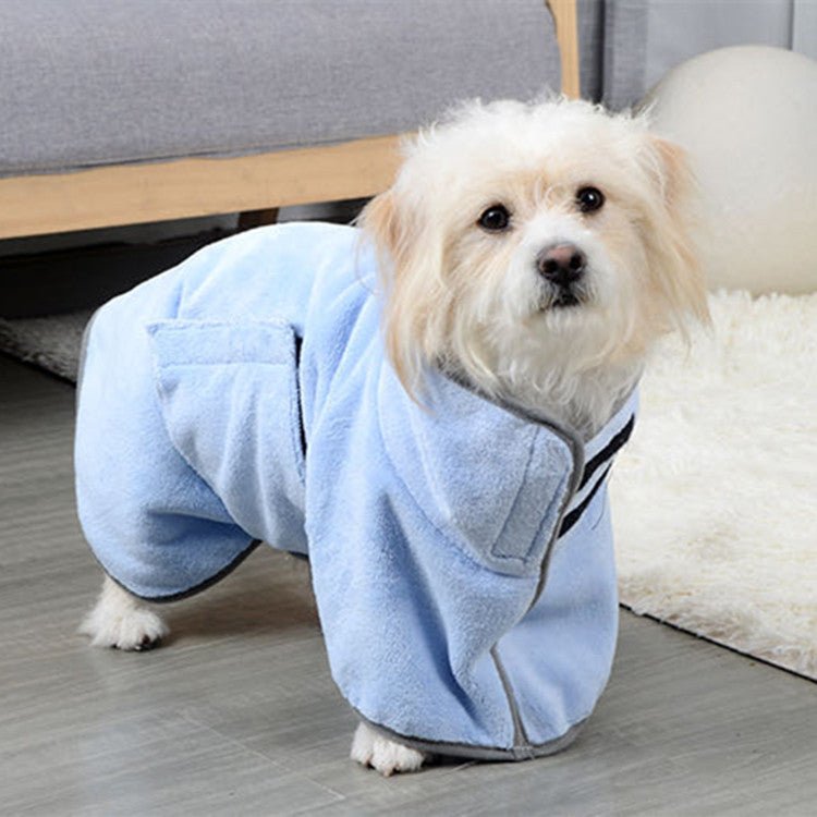 Quick - drying Pet Absorbent Towel Dog Bathrobe Pet Dog Bath Towel For Dogs Cats Microfiber Absorbent Pet Drying Towel Pet Supplies Pet Products - Asmota